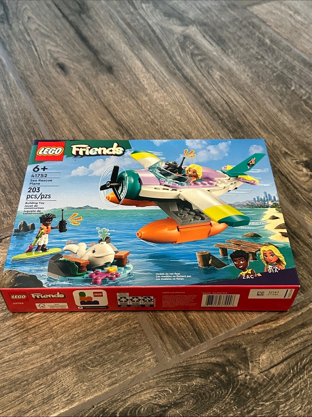 LEGO Friends 41752 Sea Rescue Plane